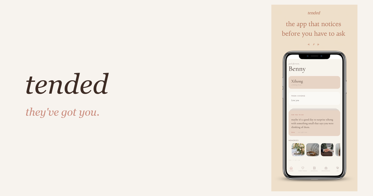 tended — they've got you. — official preview image